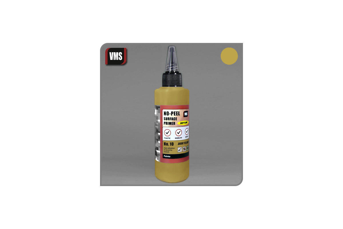 VMS No-Peel Surface Primer No. 10 Dark Yellow