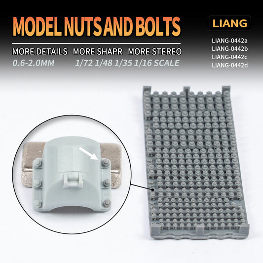 Liang Model - Model Nuts and Bolts D 1.2-2.0mm