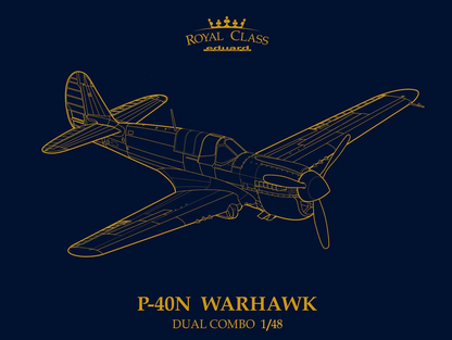 Eduard 1/48 P-40N Warhawk Royal Class Dual Combo Limited Edition