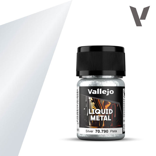 Vallejo Liquid Metal Model Colors - 35mL