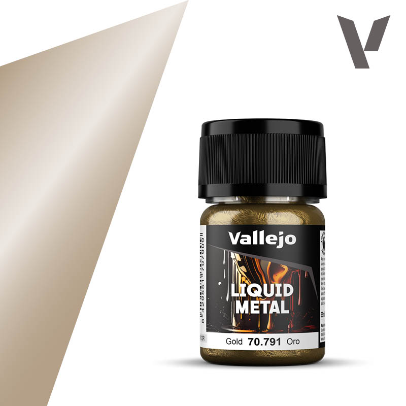 Vallejo Liquid Metal Model Colors - 35mL