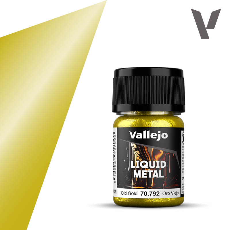 Vallejo Liquid Metal Model Colors - 35mL