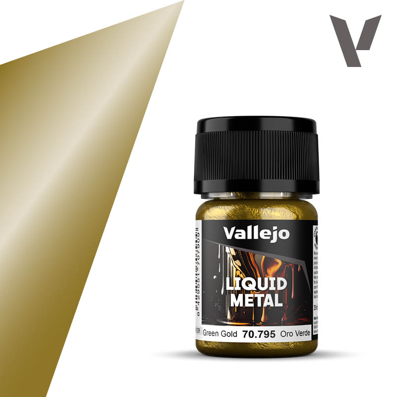 Vallejo Liquid Metal Model Colors - 35mL