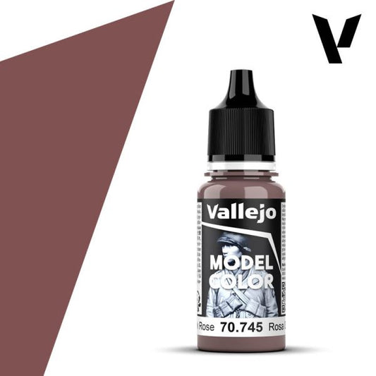 Vallejo Acrylic 18 mL Dark Rose Model Color