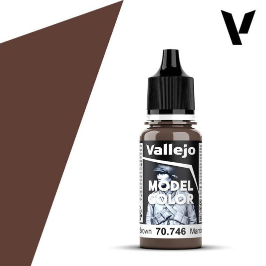 Vallejo Acrylic 18 mL Chestnut Brown Model Color