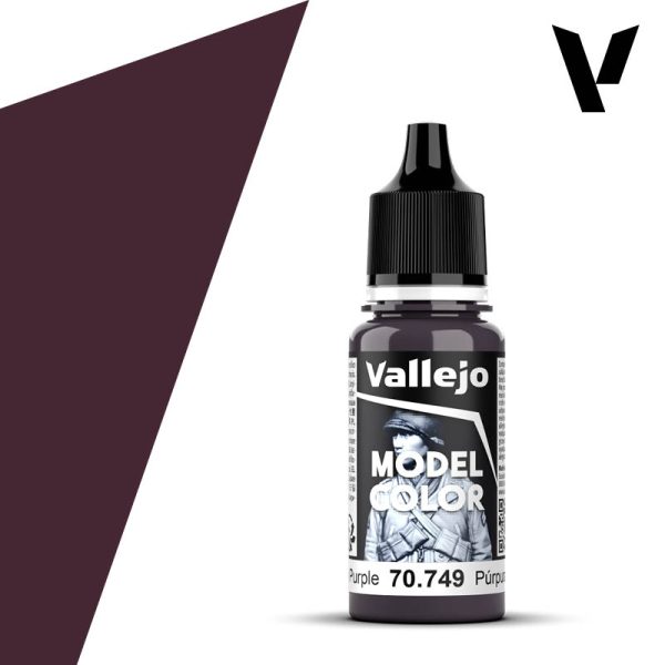 Vallejo Acrylic 18 mL Dark Purple Model Color