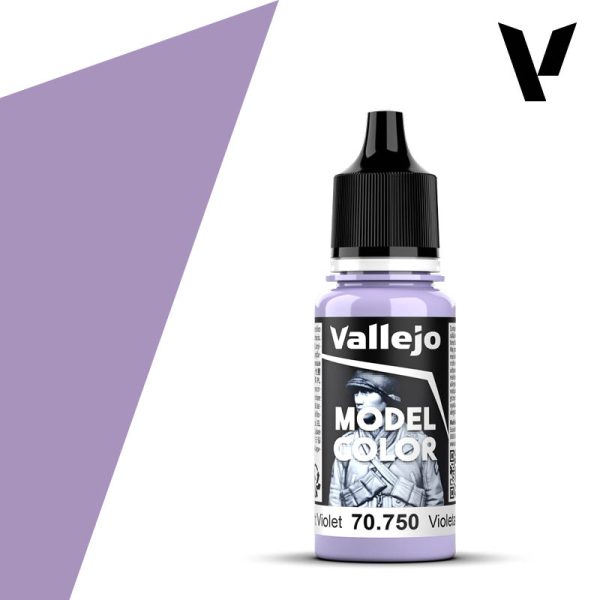 Vallejo Acrylic 18 mL Light Violet Model Color