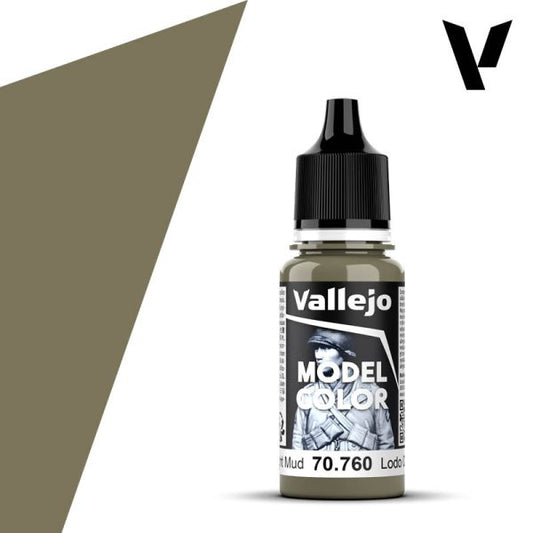 Vallejo Acrylic 18 mL Light Mud Model Color