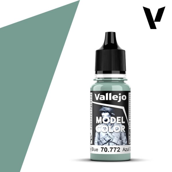 Vallejo Acrylic 18 mL Medium Grey Blue Model Color