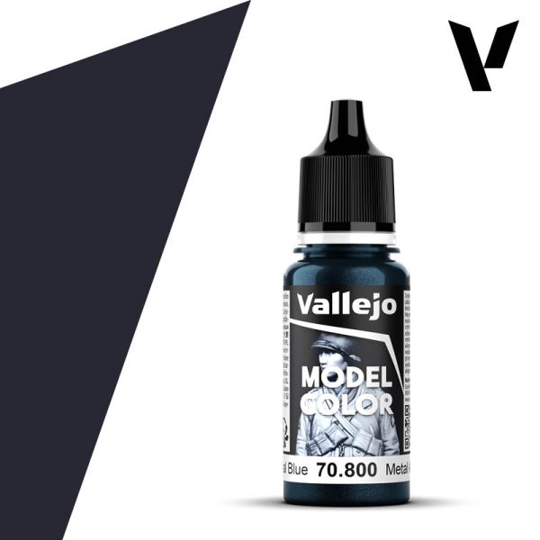 Vallejo Acrylic 18 mL Gunmetal Blue Model Color