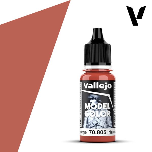 Vallejo Acrylic 18 mL German Orange Model Color