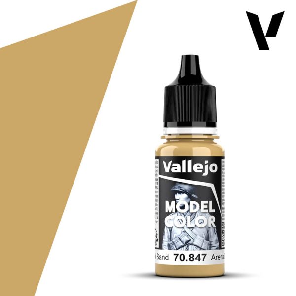 Vallejo Acrylic 18 mL Dark Sand Model Color