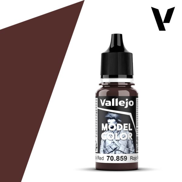 Vallejo Acrylic 18 mL Black Red Model Color