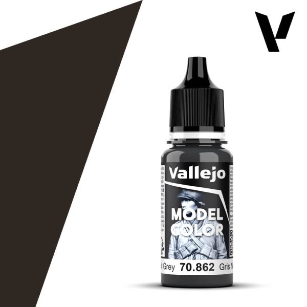 Vallejo Acrylic 18 mL Black Grey Model Color