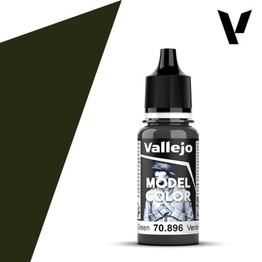 Vallejo Acrylic 18 mL Extra Dark Green Model Color