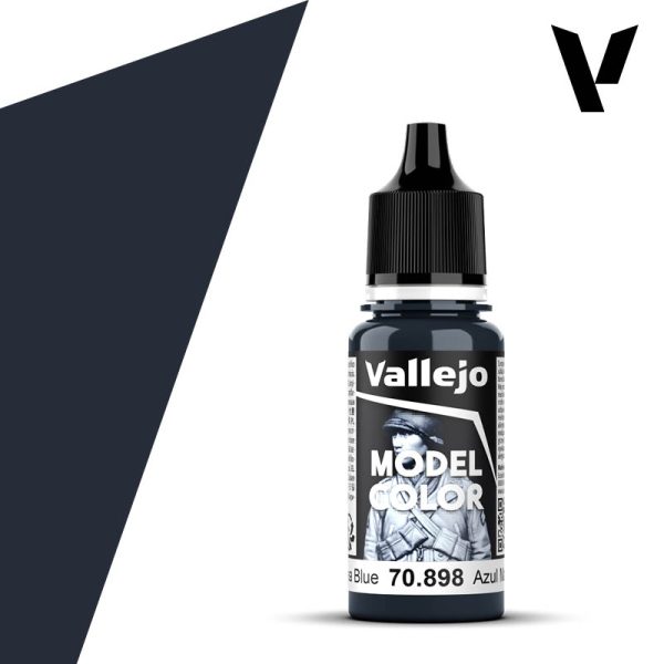 Vallejo Acrylic 18 mL Dark Sea Blue Model Color