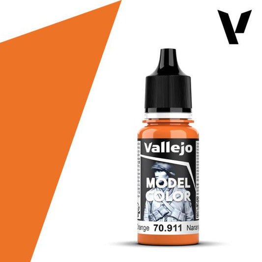 Vallejo Acrylic 18 mL Light Orange Model Color