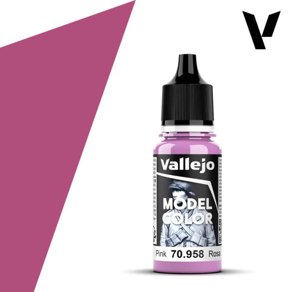 Vallejo Acrylic 18 mL Pink Model Color