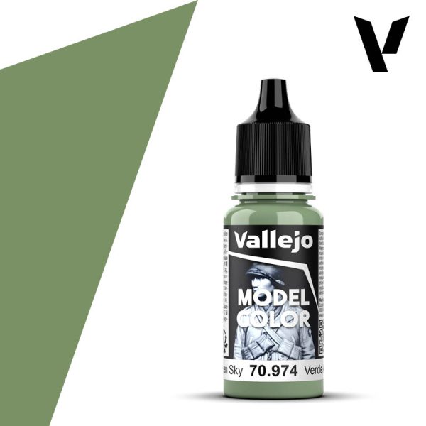 Vallejo Acrylic 18 mL Green Sky Model Color