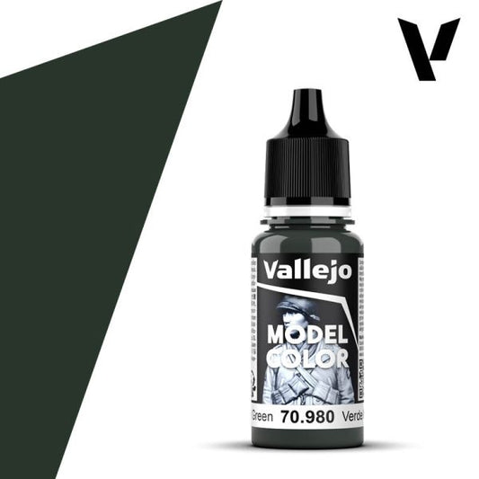 Vallejo Acrylic 18 mL Black Green Model Color